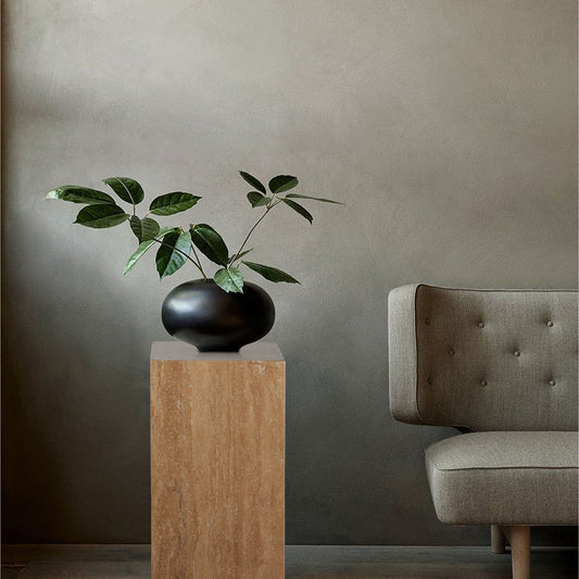 BRAC4249S/M Natural Travertine Modular Cube Pier | Modern Design | BRILLIANT-MAKER - BRILLIANT MAKER