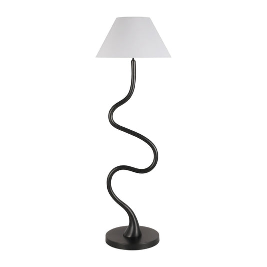Lucky Snake Antique Bronze Floor Lamp - Modern Minimalism with Timeless Elegance - BRILLIANT MAKER