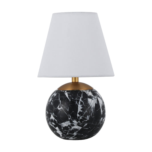 Brilliant-Maker BRTL1109BBK Bulgari Black Natural Stone Table Lamp – Modern Minimalist "Frozen Time Container" | B2B Customizable Luxury Lighting