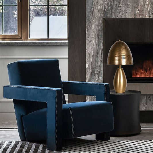 Honeycomb Hollow Out Mushroom All-Steel Table Lamp (BRTL3292) - BRILLIANT MAKER