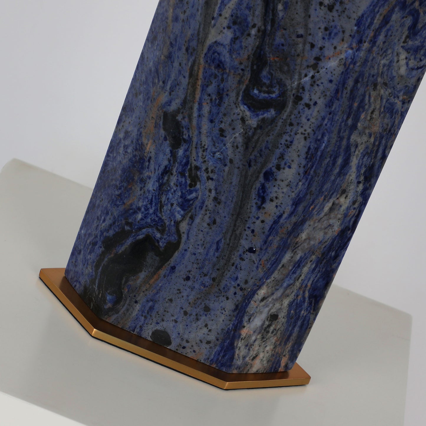 Whispers of Time · Cloisonné Hexagonal Table Lamp | Hotel Suite Light