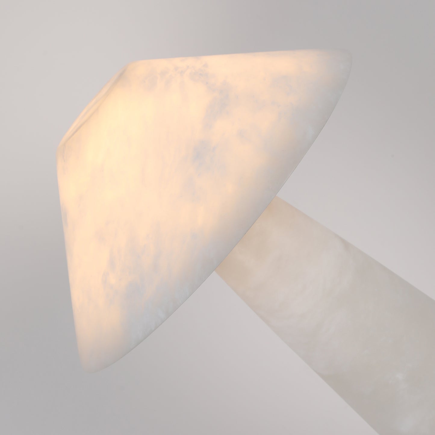 TL3392 Cone Alabaster Table Lamp: Where Modern Geometry Meets Organic Warmth