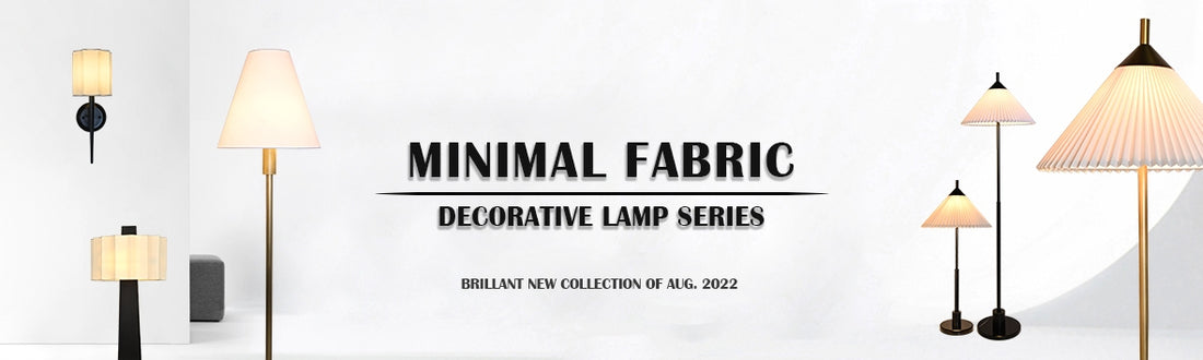 Minimalist Fabric Decorative Lamp Series