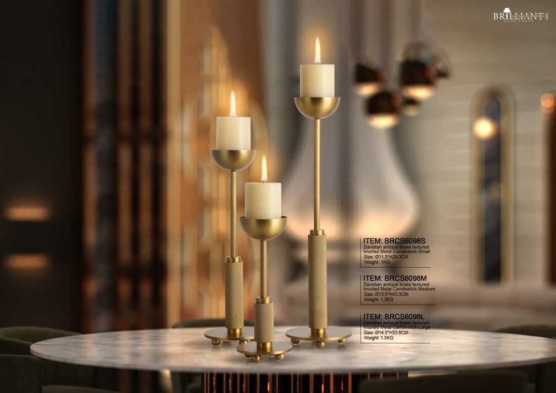 Brass and Metal Candlesticks