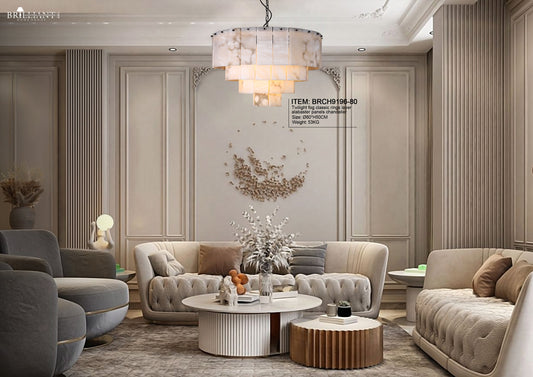 alabaster chandeliers