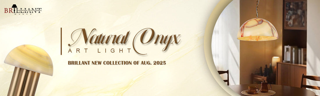 Natural Onyx Art Light