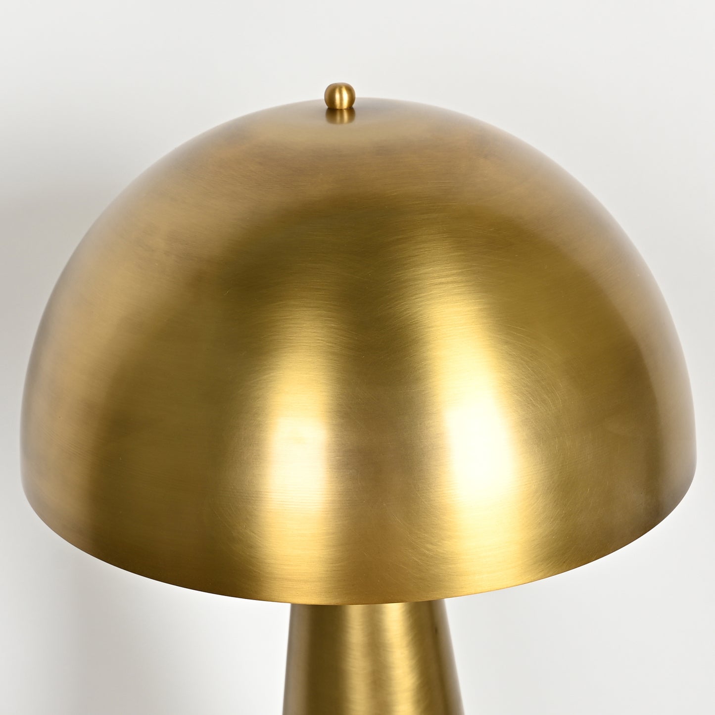 经典蘑菇全钢台灯 (BRTL3291) 几何简约与奢华金属优雅的完美融合