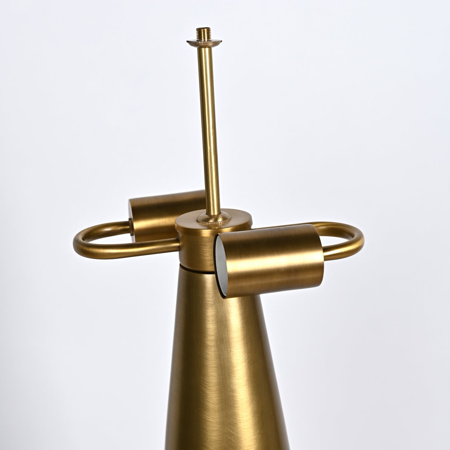 经典蘑菇全钢台灯 (BRTL3291) 几何简约与奢华金属优雅的完美融合