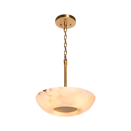 Cloudy Sky Alabaster Pendant Light