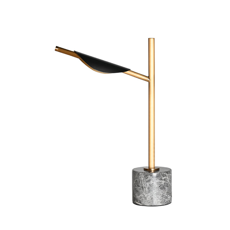 Falling Leaf Mable Base Dimmable Desk Lamp