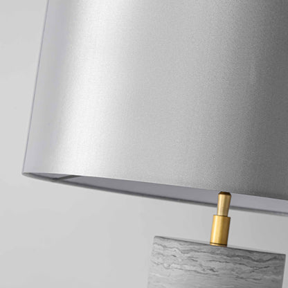 Haisa grey clinderial marble craft table Lamp