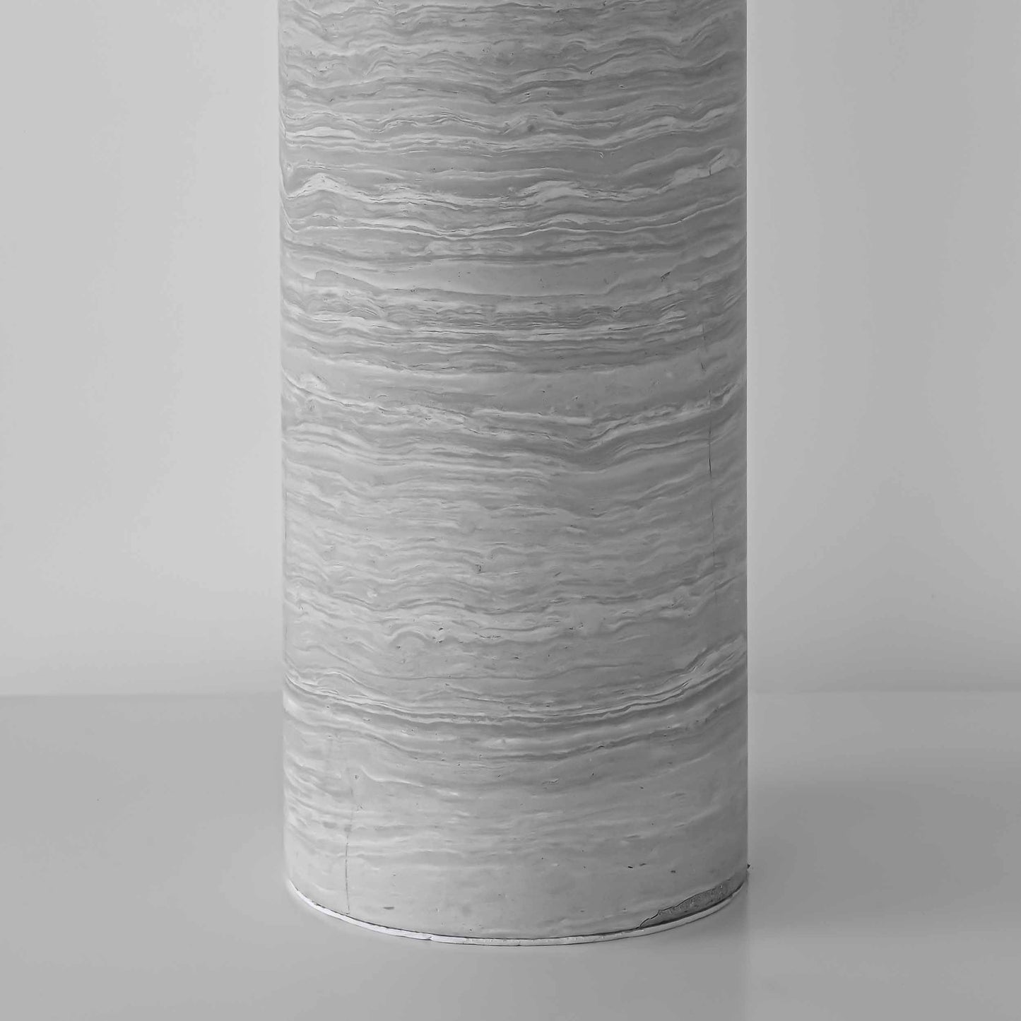 Haisa grey clinderial marble craft table Lamp