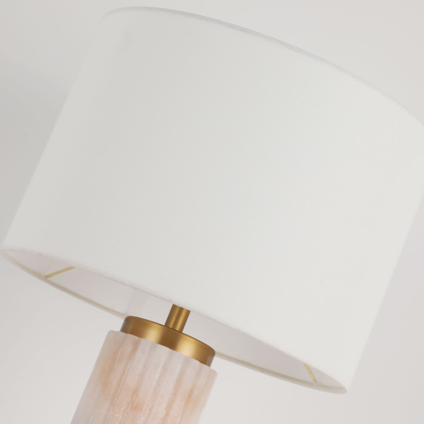 Triple Layer Alabaster Gear Table Lamp