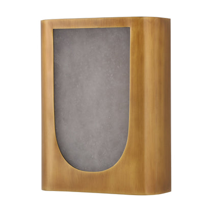 Twilight fog U-shape alabaster wall lamp