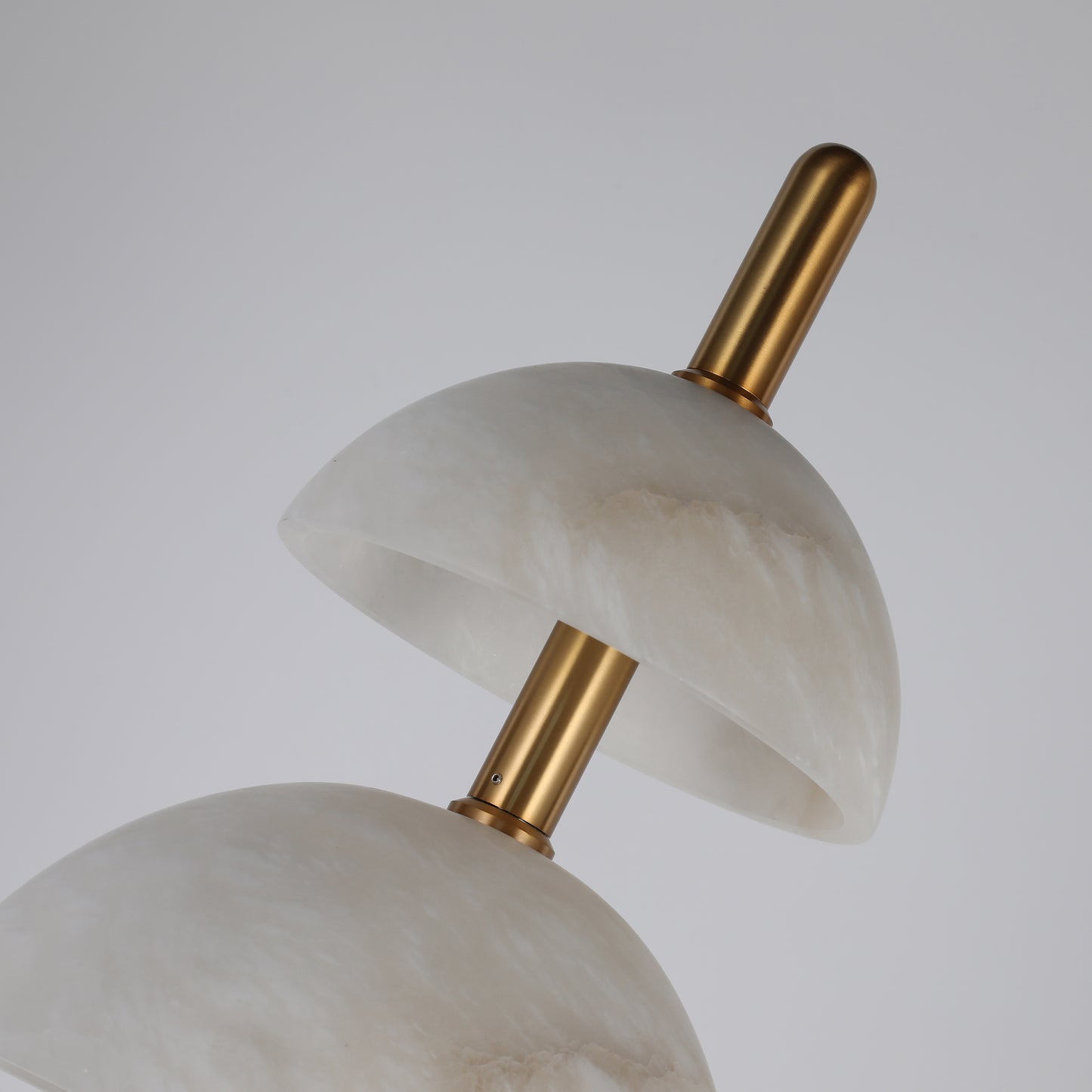 مصباح أرضي من الفخار ثلاثي الطوابق على شكل فطر FL5040: تحفة فنية نحتية من الضوء.