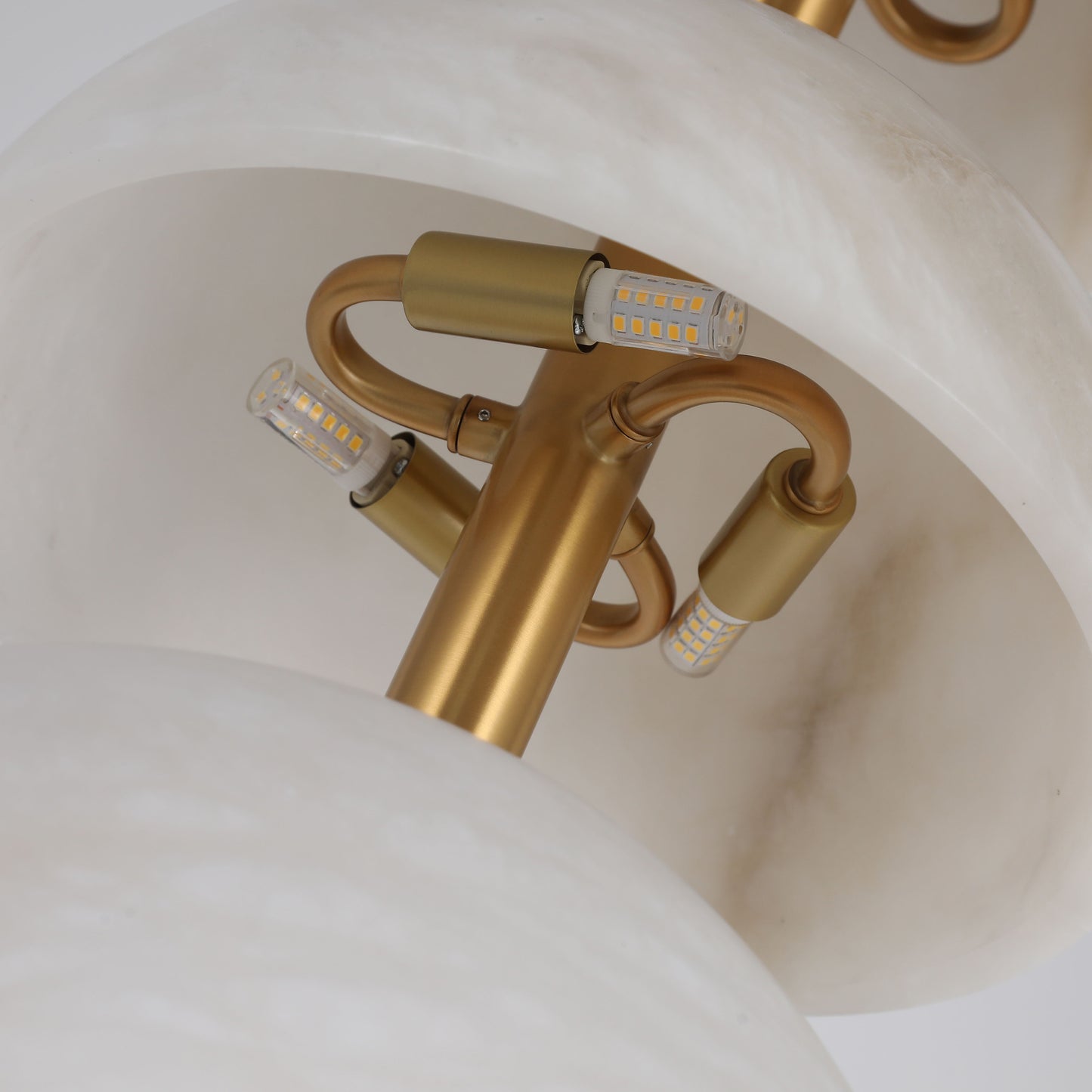 مصباح أرضي من الفخار ثلاثي الطوابق على شكل فطر FL5040: تحفة فنية نحتية من الضوء.