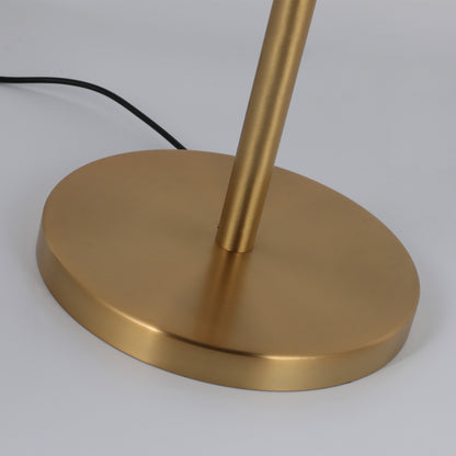 مصباح أرضي من الفطر المصنوع من الجص الأبيض FL5041: بساطة أنيقة، إضاءة هادئة.