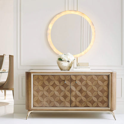 MG11013-850 Alabaster Mirror Light-M: Elegant Illumination Meets Functional Art
