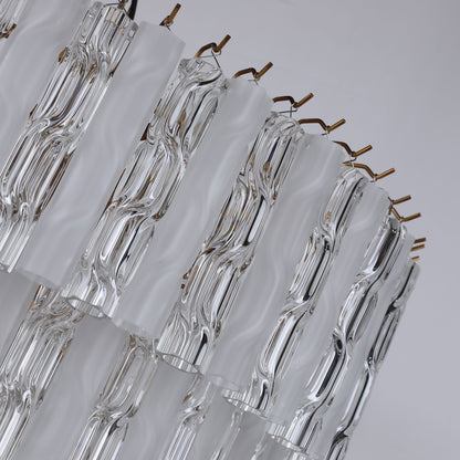 Brilliant - Maker PL9203CF مصباح معلق فاخر من الزجاج المزدوج الملون - حلول إضاءة فاخرة مخصصة للأعمال التجارية (B2B)