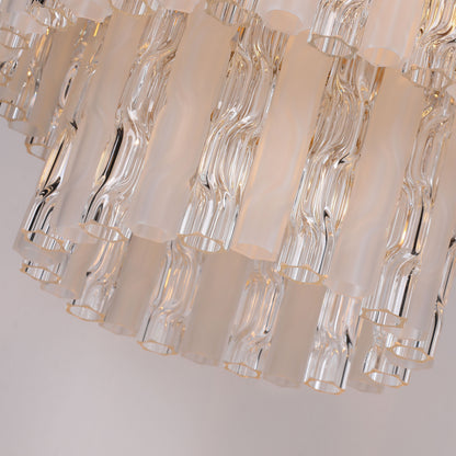 Brilliant - Maker PL9203CF مصباح معلق فاخر من الزجاج المزدوج الملون - حلول إضاءة فاخرة مخصصة للأعمال التجارية (B2B)