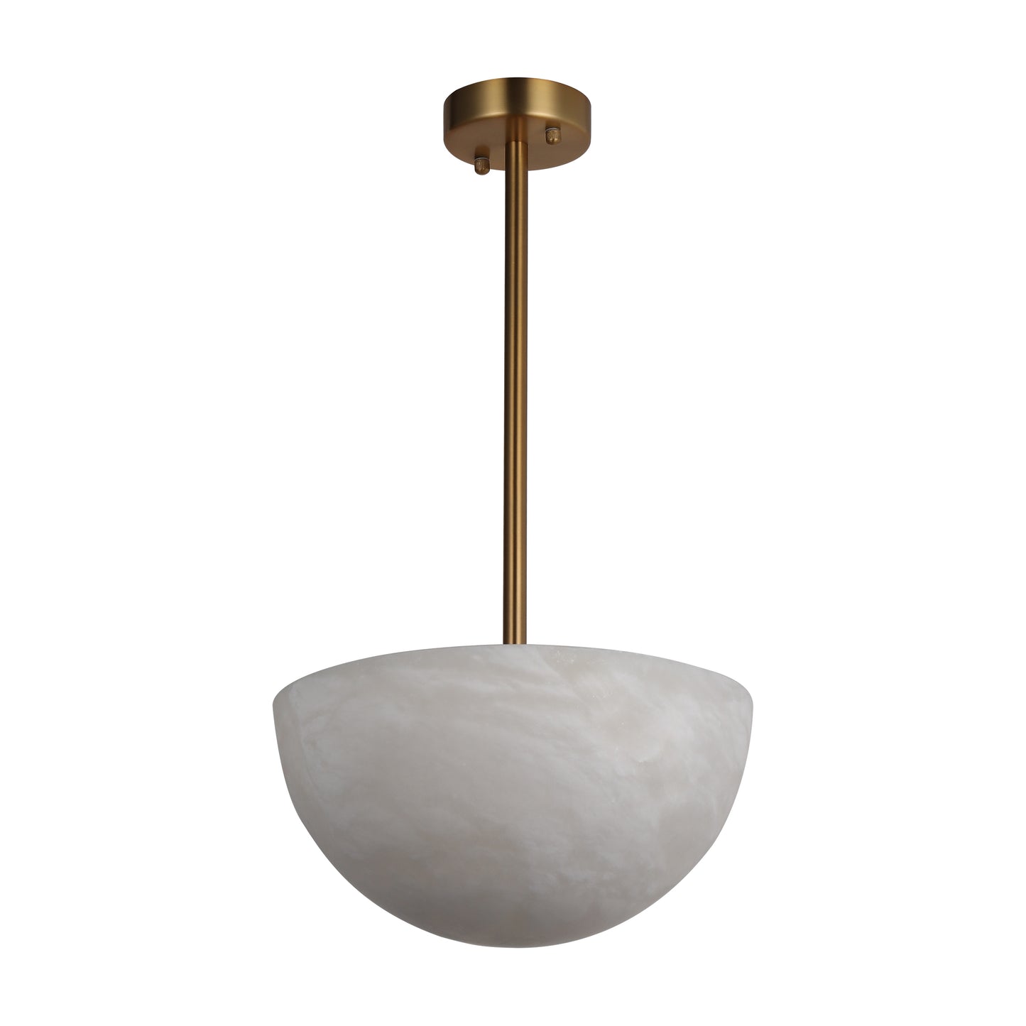 PL9204 Mushroom Alabaster Pendant Lamp: Organic Elegance Suspended in Light