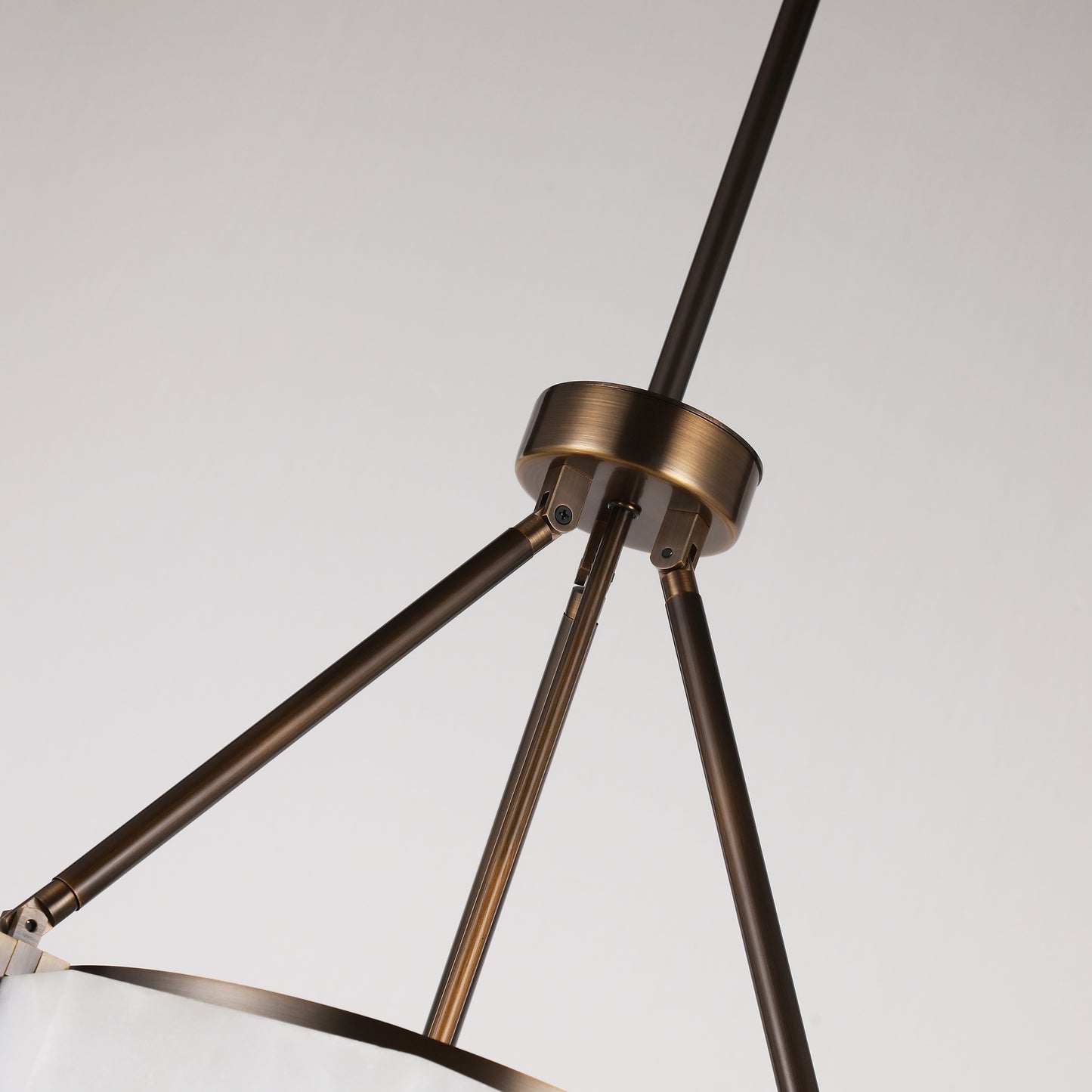 PL9205 Octagonal Cage Alabaster Pendant Lamp: Where Geometric Precision Meets Soft Glow