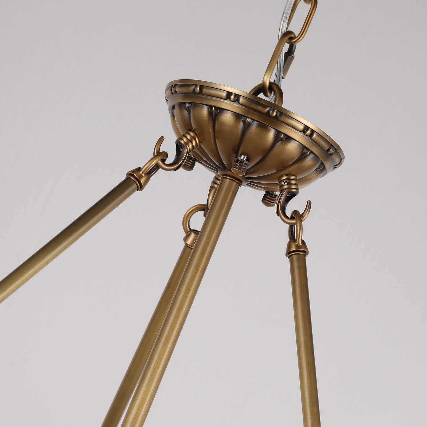 PL9207 Blossom Umbrella Alabaster Pendant Lamp: Architectural Elegance Illuminated