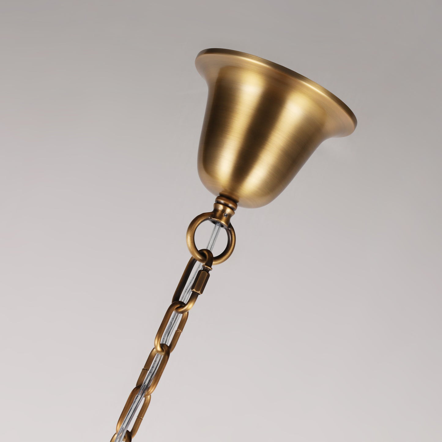 PL9207 Blossom Umbrella Alabaster Pendant Lamp: Architectural Elegance Illuminated