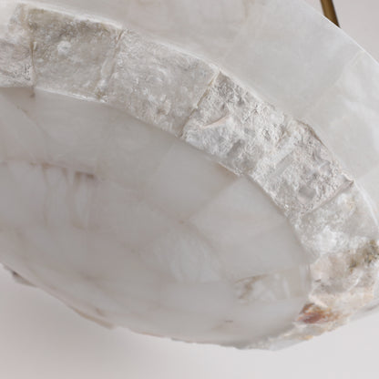 PL9207 Blossom Umbrella Alabaster Pendant Lamp: Architectural Elegance Illuminated