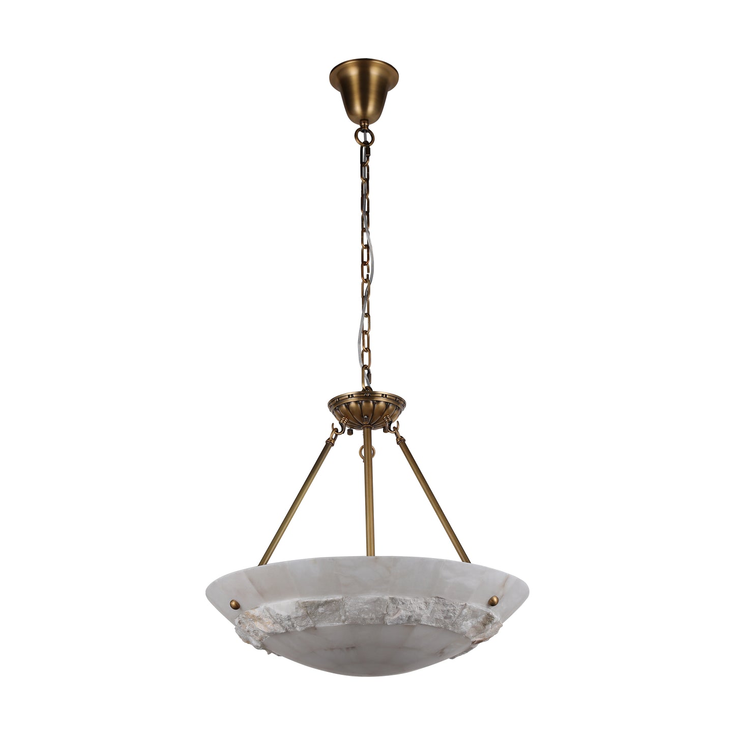 PL9207 Blossom Umbrella Alabaster Pendant Lamp: Architectural Elegance Illuminated