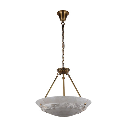 PL9207 Blossom Umbrella Alabaster Pendant Lamp: Architectural Elegance Illuminated