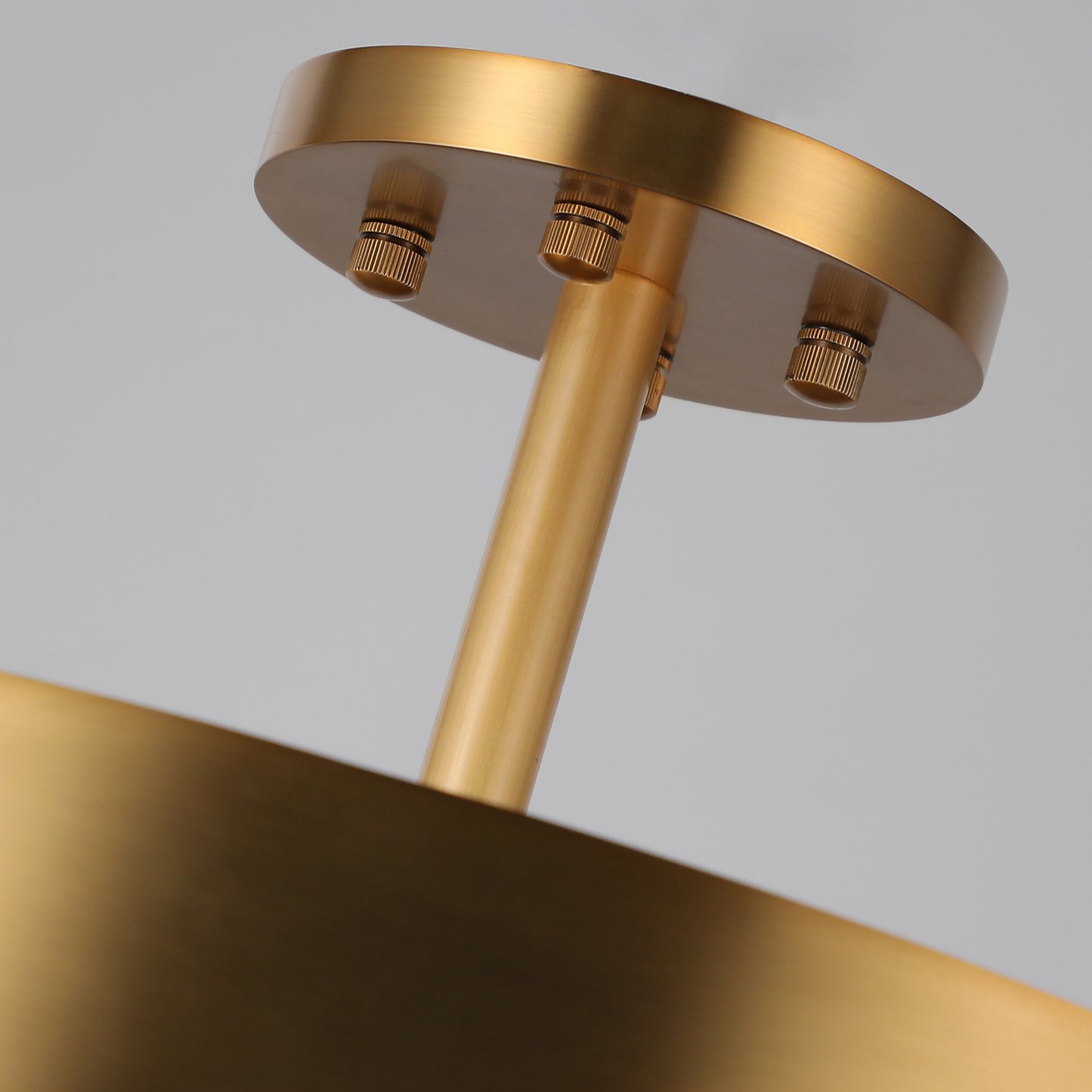 Firmament Crown Cone Metal Ceiling Lamp PL9209 | Geometric Ceiling Fixture