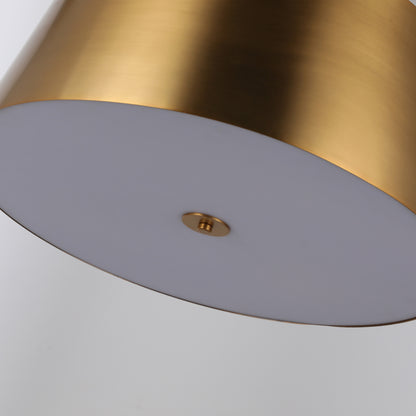 Firmament Crown Cone Metal Ceiling Lamp PL9209 | Geometric Ceiling Fixture