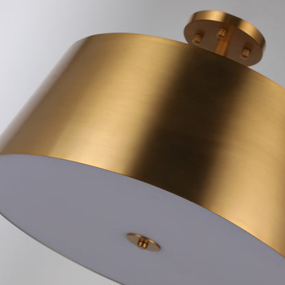 Firmament Crown Cone Metal Ceiling Lamp PL9209 | Geometric Ceiling Fixture