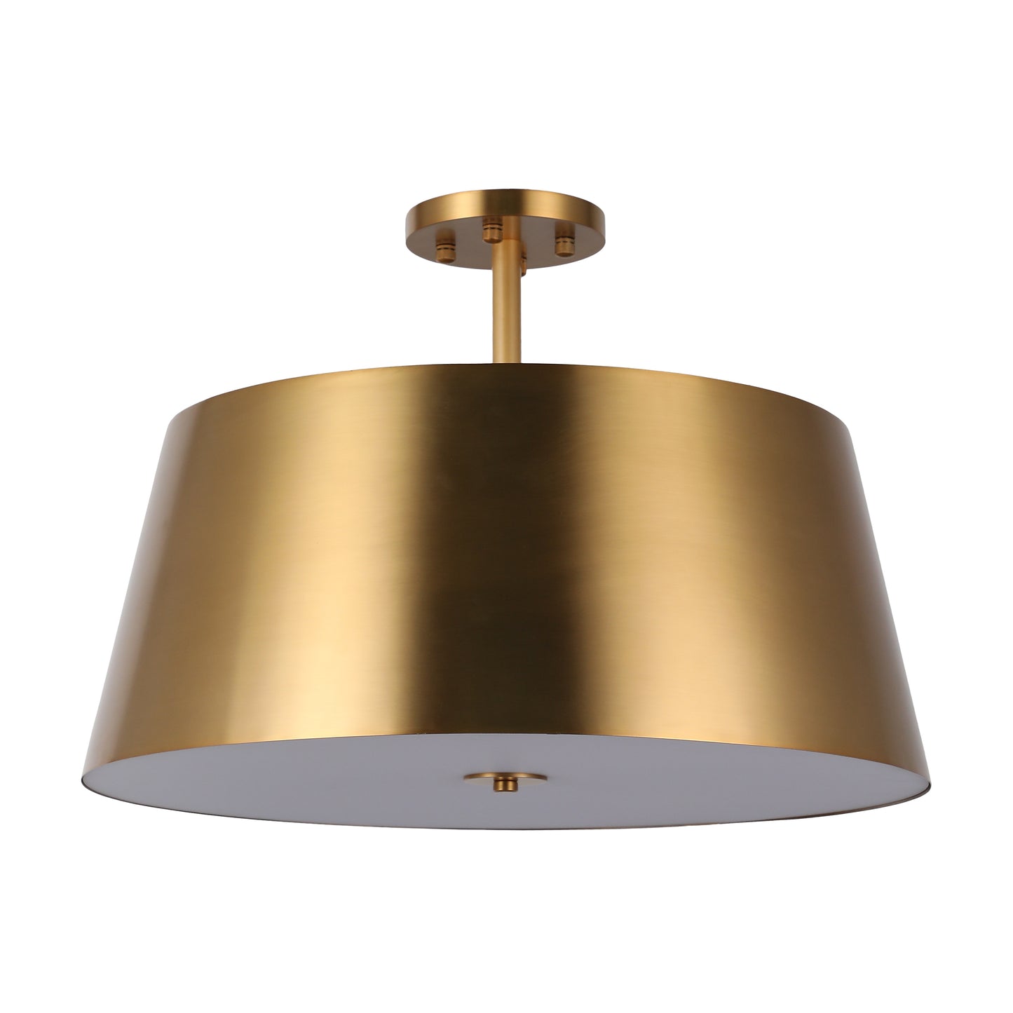 Firmament Crown Cone Metal Ceiling Lamp PL9209 | Geometric Ceiling Fixture