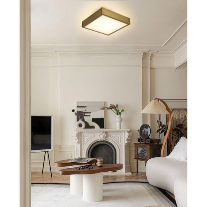 Firmament Crown · Square Metal Ceiling Lamp | Square Ceiling Fixture