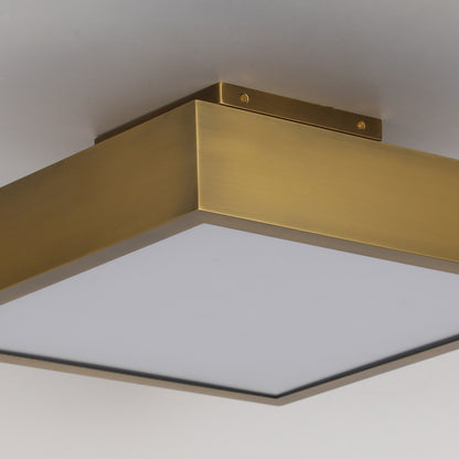 Firmament Crown · Square Metal Ceiling Lamp | Square Ceiling Fixture