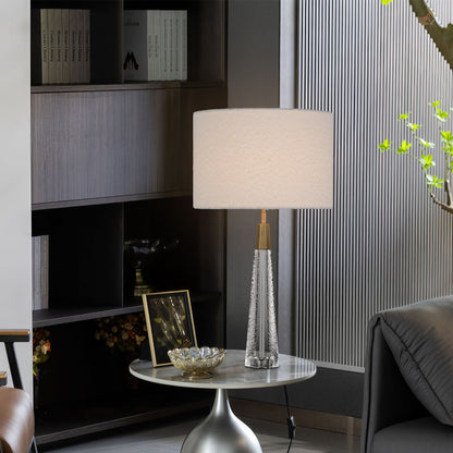 Flowing Veil · Conical Crystal Table Lamp | 2025 Flowing Veil Crystal