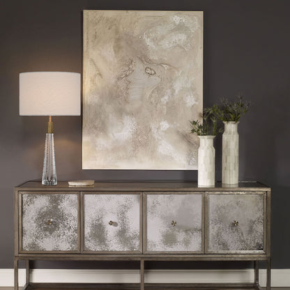 Flowing Veil · Conical Crystal Table Lamp | 2025 Flowing Veil Crystal