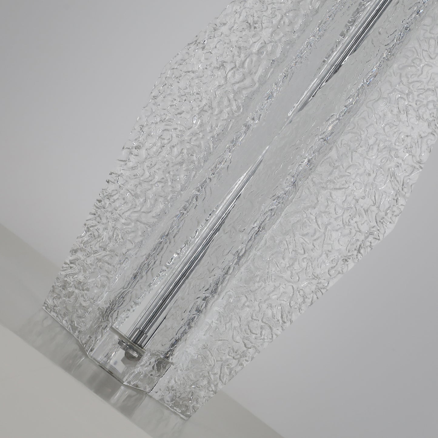 Flowing Veil · Rhombic Prism Crystal Table Lamp | Hotel Suite Lighting