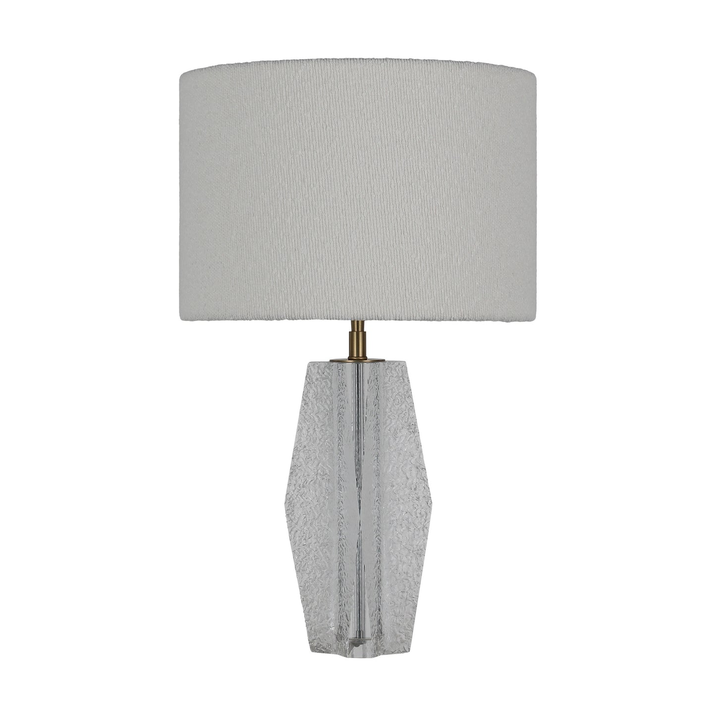Flowing Veil · Rhombic Prism Crystal Table Lamp | Hotel Suite Lighting