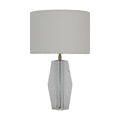 Flowing Veil · Rhombic Prism Crystal Table Lamp | Hotel Suite Lighting