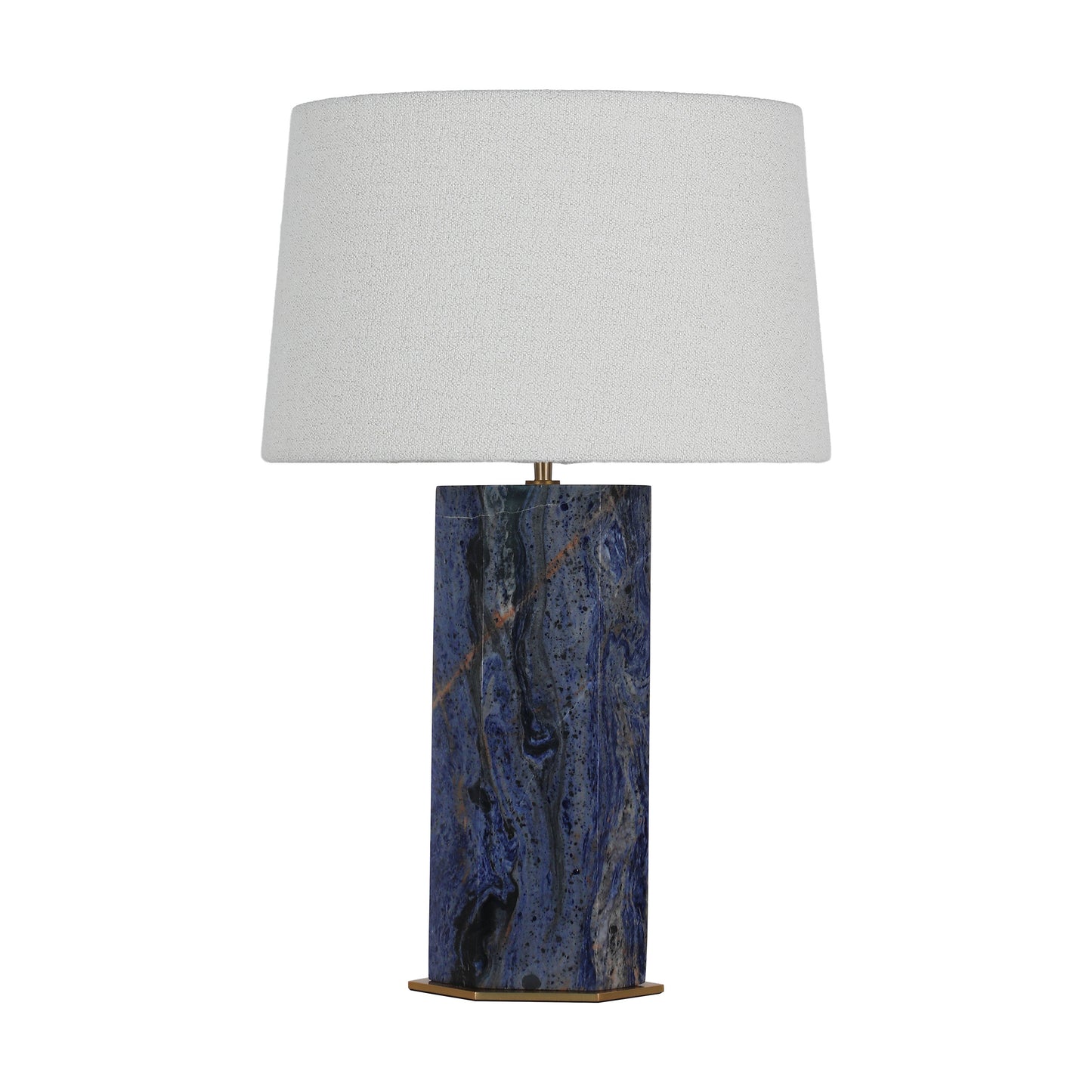 Whispers of Time · Cloisonné Hexagonal Table Lamp | Hotel Suite Light
