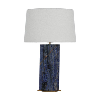 Whispers of Time · Cloisonné Hexagonal Table Lamp | Hotel Suite Light