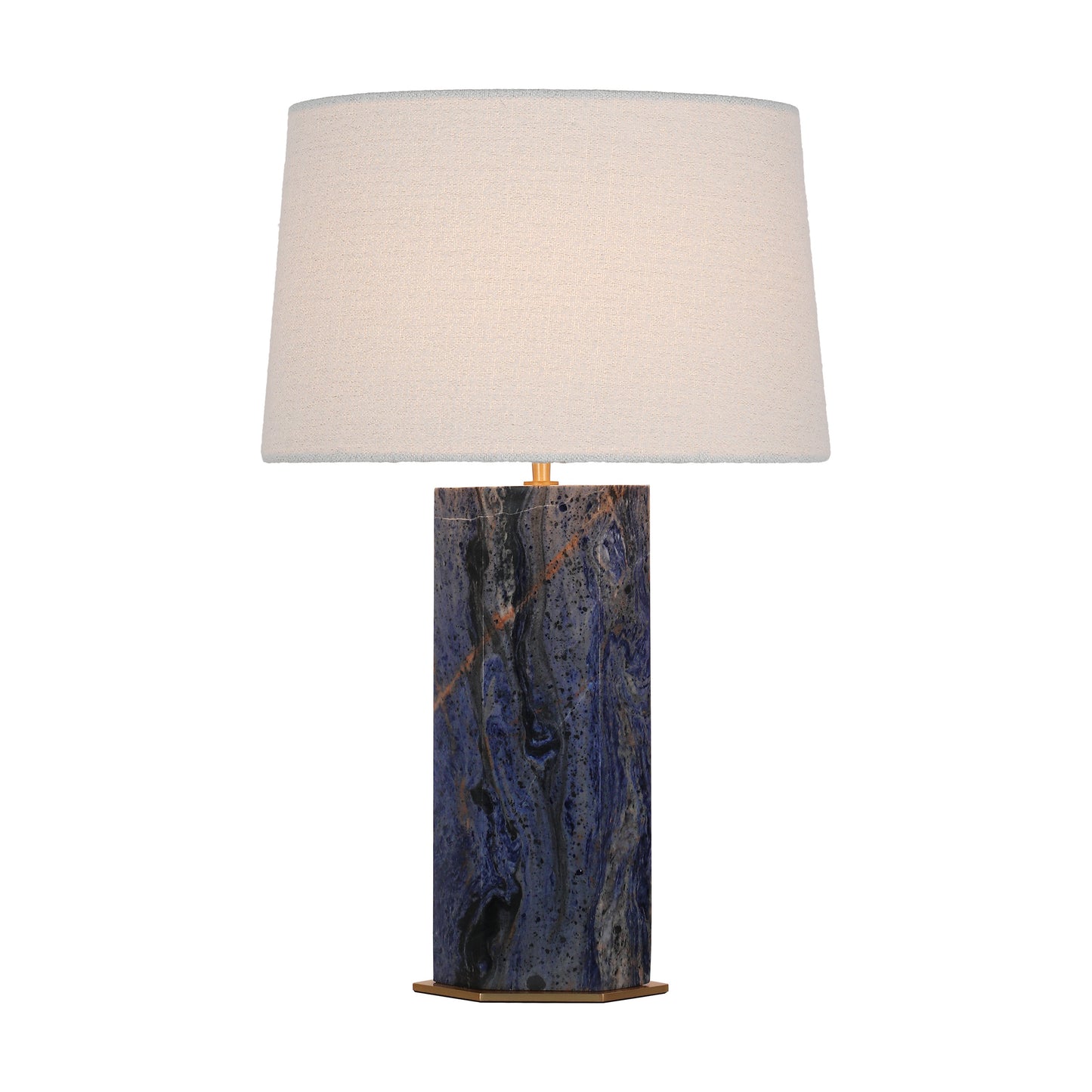 Whispers of Time · Cloisonné Hexagonal Table Lamp | Hotel Suite Light