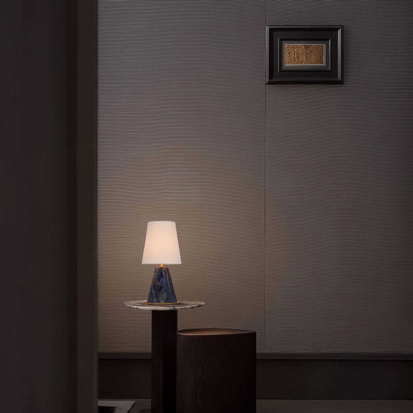 Whispers of Time · Cloisonné Conical Table Lamp | Artistic Lamp 2026