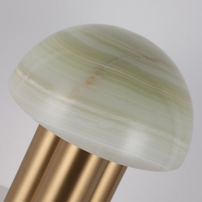 Brilliant-Maker TL3388 Natural Blue Jade Art Table Lamp – Customizable B2B Modern Classic Lamp