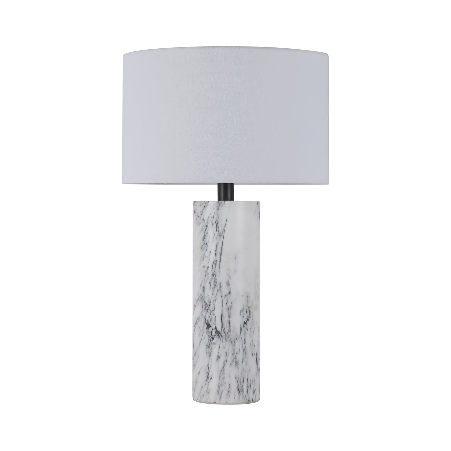 مصباح طاولة من الرخام الأبيض من بريليانت ميكر TL3389AW، أرابيسكاتو، مع غطاء من الكتان البيج BE01 - مصباح كلاسيكي عصري قابل للتخصيص من B2B بلمسة نهائية برونزية، لغرفة المعيشة/غرفة النوم/غرفة الطعام 