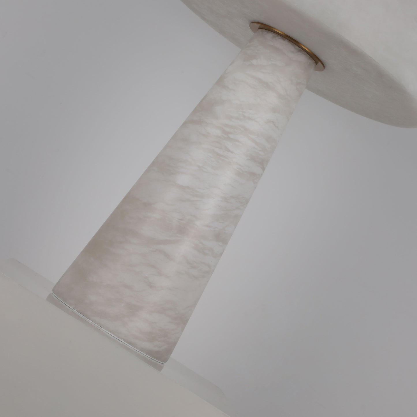 Illuminate with Nature’s Elegance: TL3391 Mushroom Alabaster Table Lamp by Brilliant-Maker