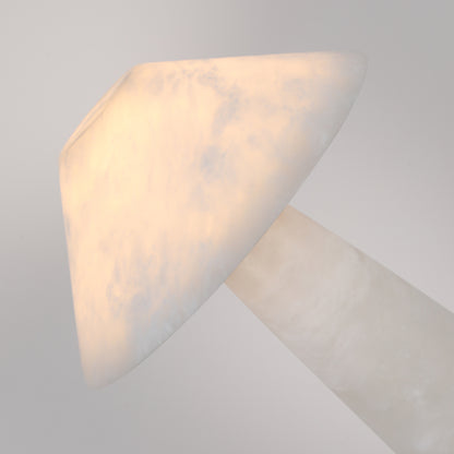 TL3392 Cone Alabaster Table Lamp: Where Modern Geometry Meets Organic Warmth